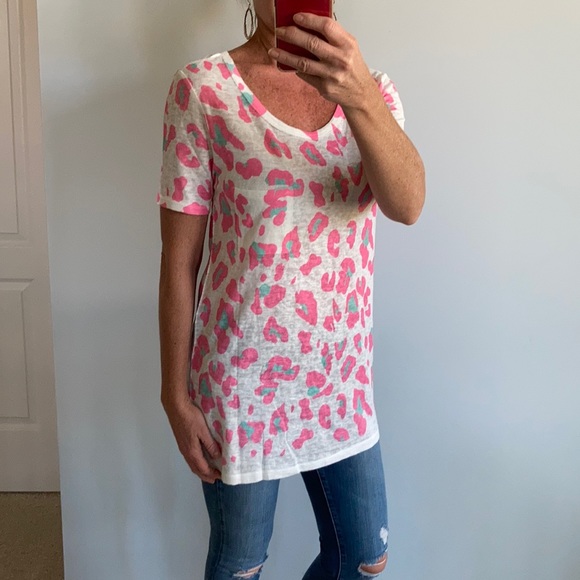 Pink & White Spotted Tunic Top - Picture 3 of 7